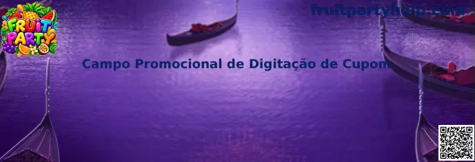 Campo Promocional de Digitação de Cupom