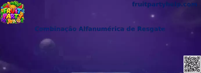 Combinação Alfanumérica de Resgate
