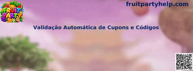 Validação Automática de Cupons e Códigos