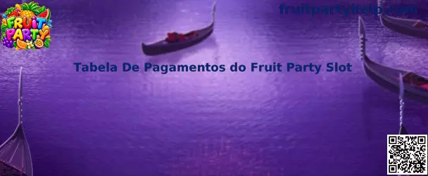 Tabela de pagamentos do Fruit Party Slot